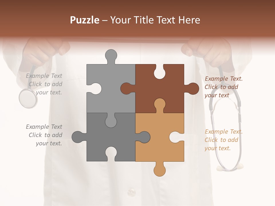 Stethoscope Government Debate PowerPoint Template