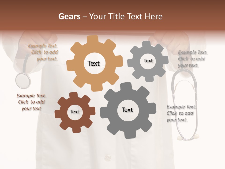 Stethoscope Government Debate PowerPoint Template