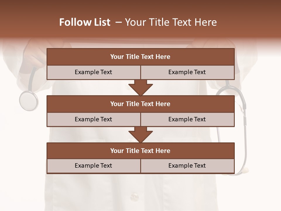 Stethoscope Government Debate PowerPoint Template