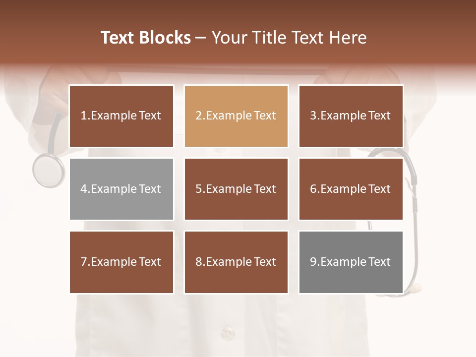 Stethoscope Government Debate PowerPoint Template