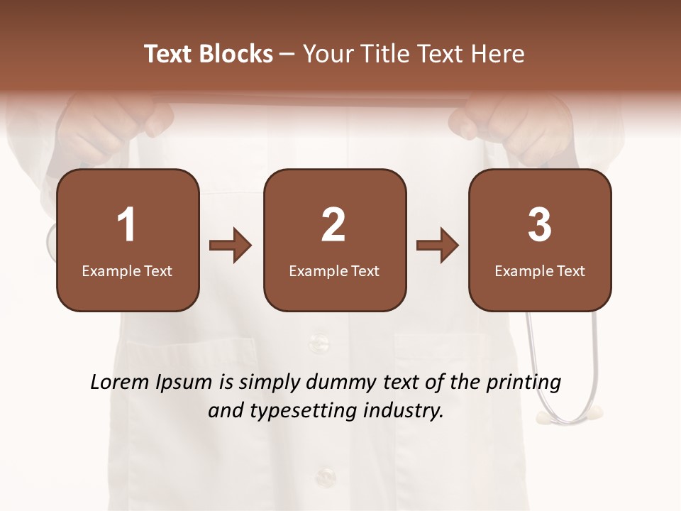 Stethoscope Government Debate PowerPoint Template
