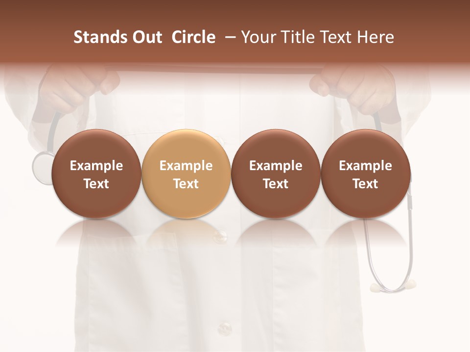 Stethoscope Government Debate PowerPoint Template