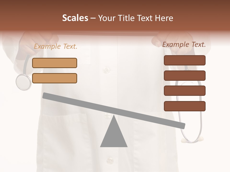 Stethoscope Government Debate PowerPoint Template