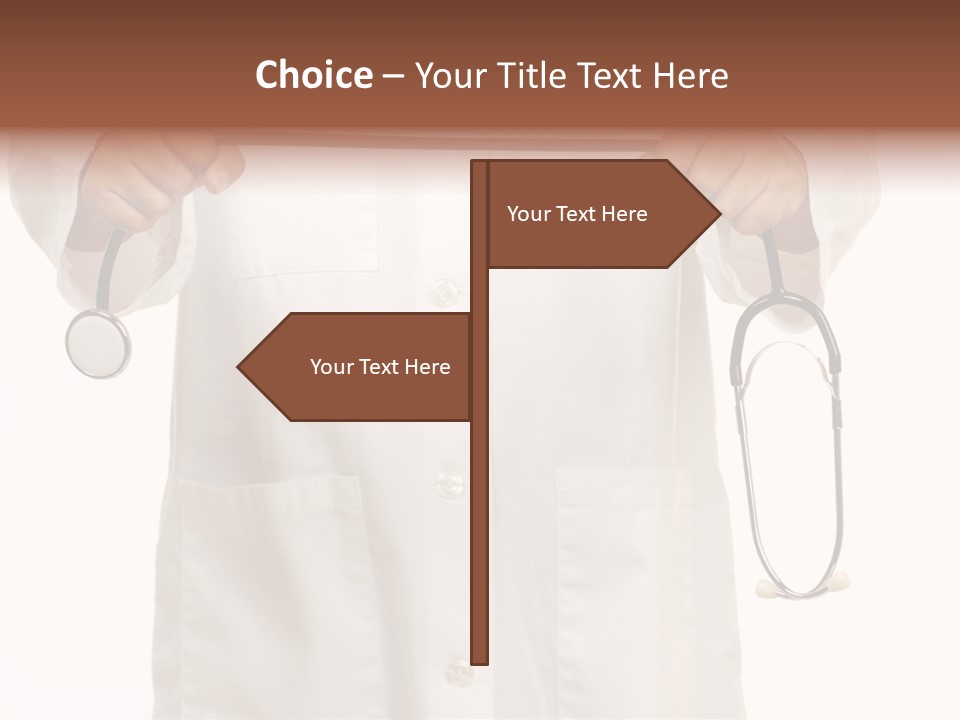 Stethoscope Government Debate PowerPoint Template