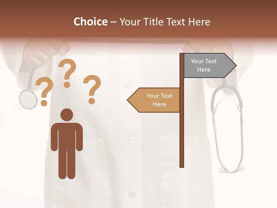 Stethoscope Government Debate PowerPoint Template