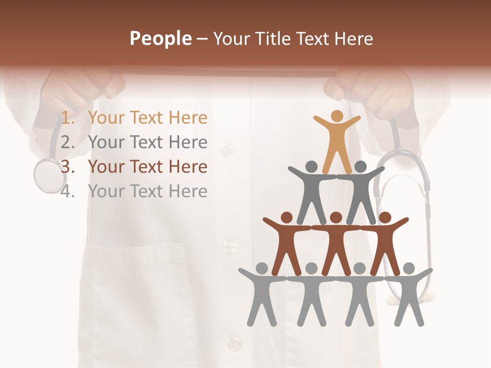 Stethoscope Government Debate PowerPoint Template