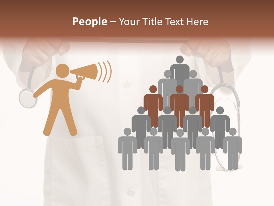 Stethoscope Government Debate PowerPoint Template