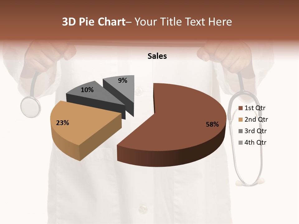 Stethoscope Government Debate PowerPoint Template