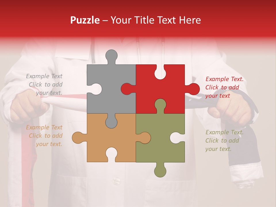 Democrat Debate Killing PowerPoint Template