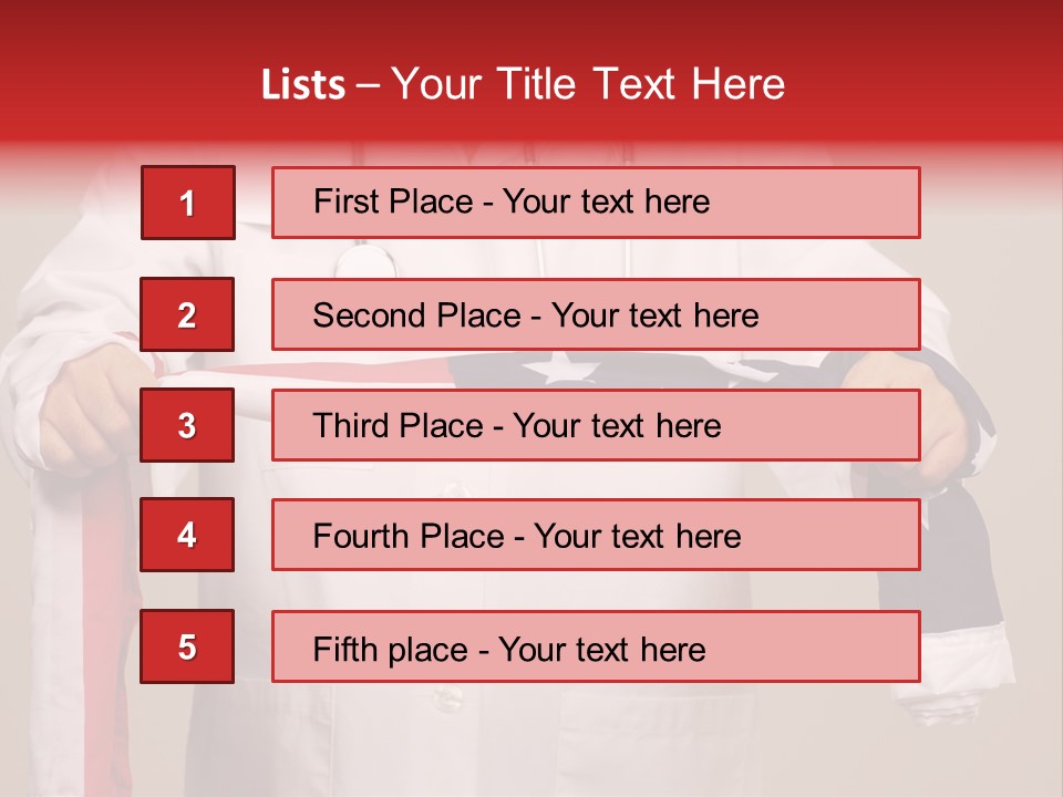 Democrat Debate Killing PowerPoint Template