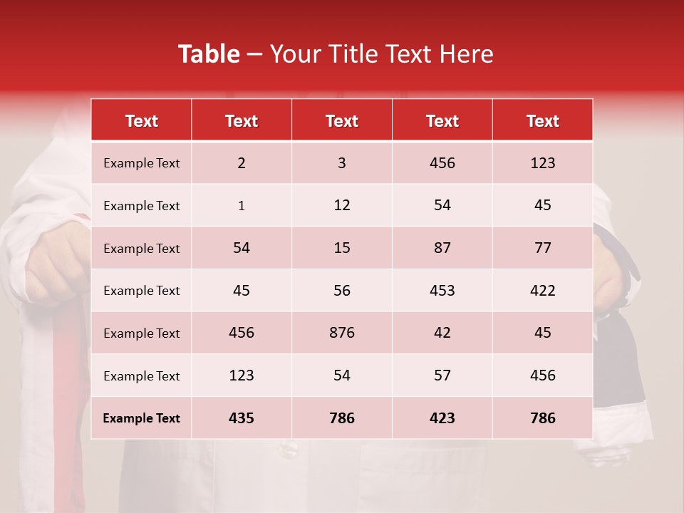 Democrat Debate Killing PowerPoint Template