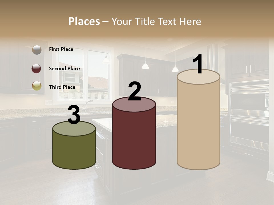 Estate Design Kitchen PowerPoint Template