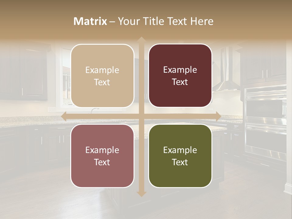 Estate Design Kitchen PowerPoint Template