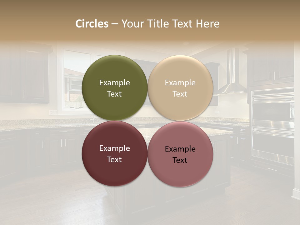 Estate Design Kitchen PowerPoint Template