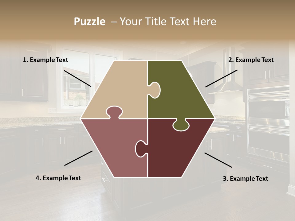 Estate Design Kitchen PowerPoint Template