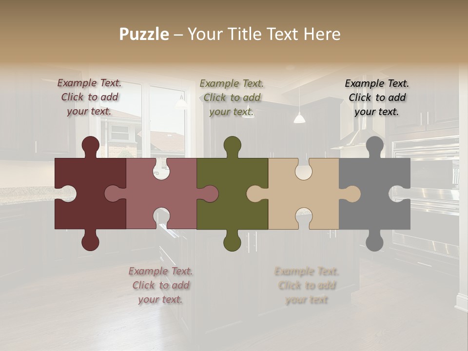 Estate Design Kitchen PowerPoint Template