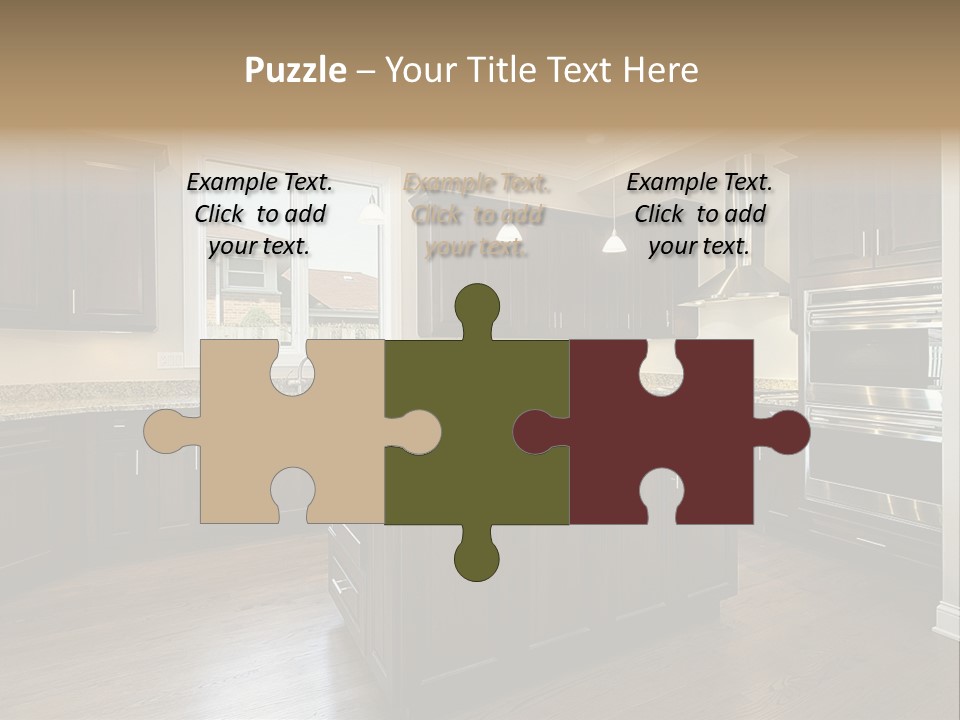 Estate Design Kitchen PowerPoint Template