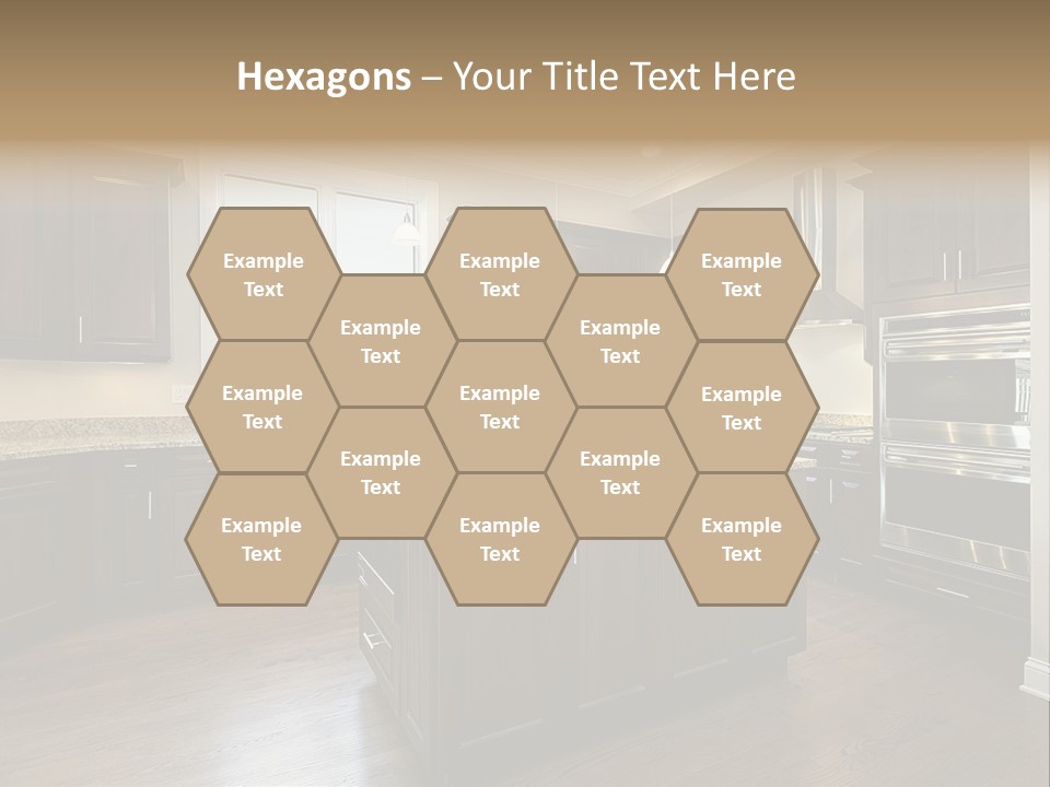 Estate Design Kitchen PowerPoint Template