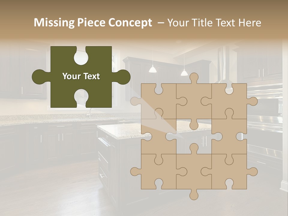 Estate Design Kitchen PowerPoint Template