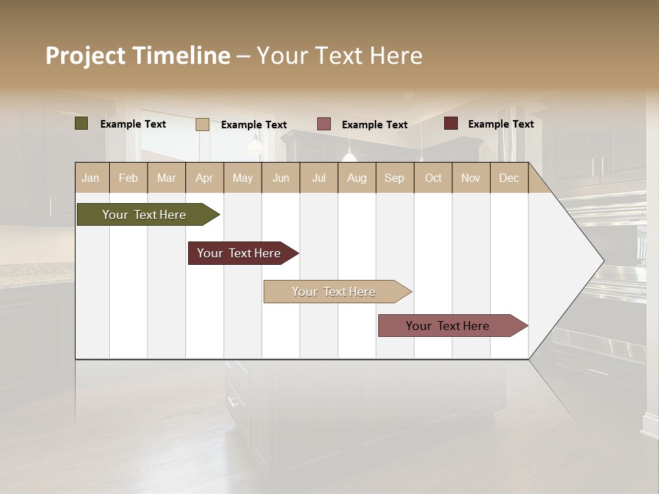 Estate Design Kitchen PowerPoint Template