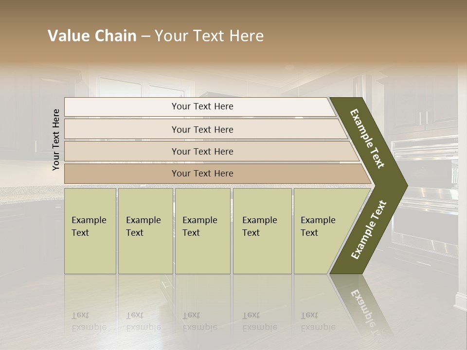 Estate Design Kitchen PowerPoint Template