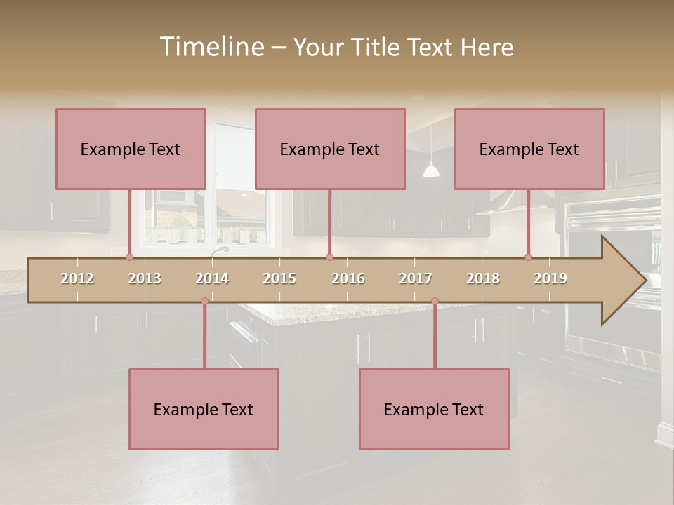 Estate Design Kitchen PowerPoint Template