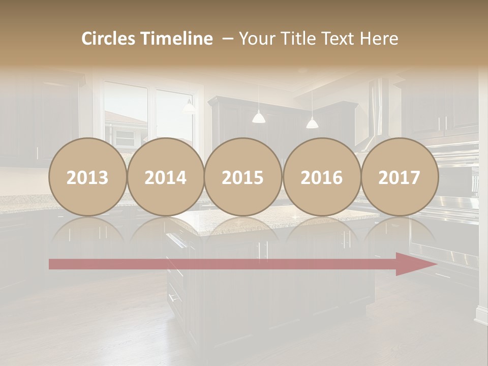 Estate Design Kitchen PowerPoint Template