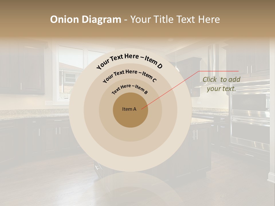 Estate Design Kitchen PowerPoint Template