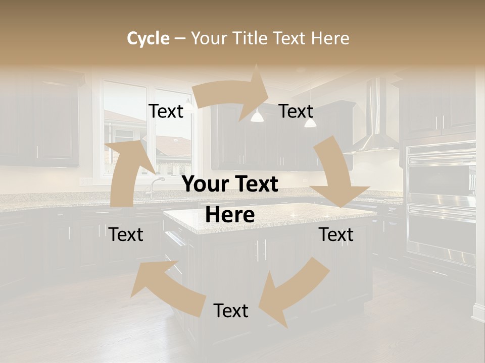 Estate Design Kitchen PowerPoint Template