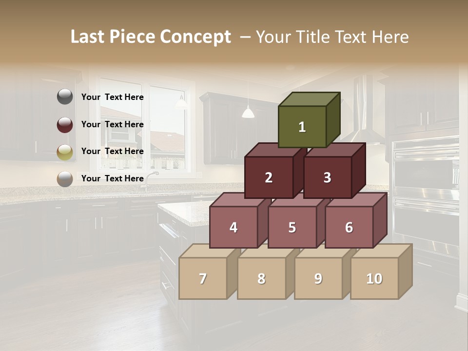 Estate Design Kitchen PowerPoint Template