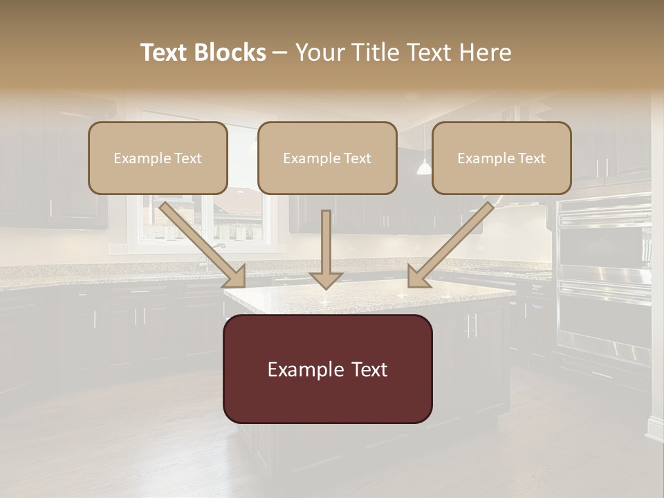 Estate Design Kitchen PowerPoint Template