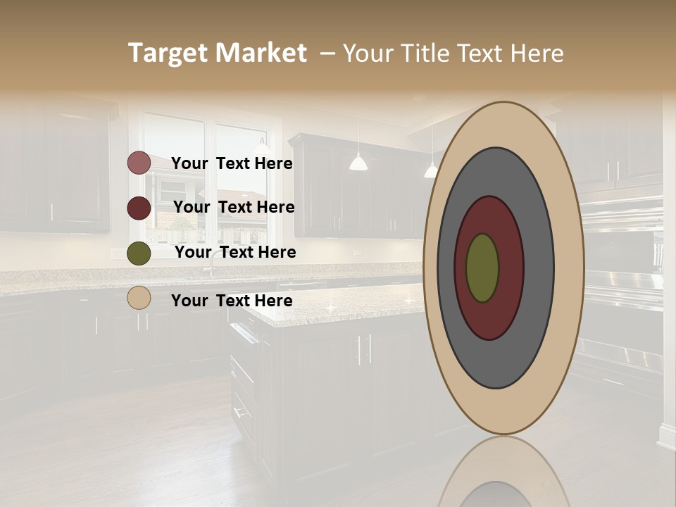 Estate Design Kitchen PowerPoint Template