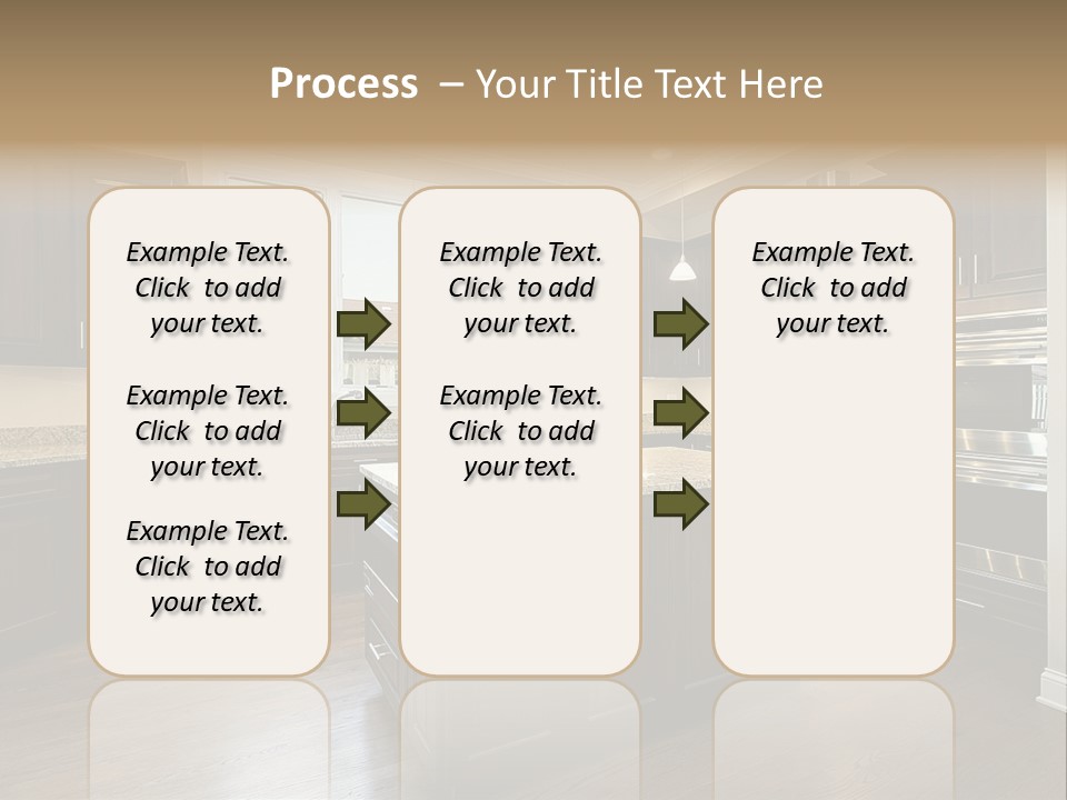 Estate Design Kitchen PowerPoint Template