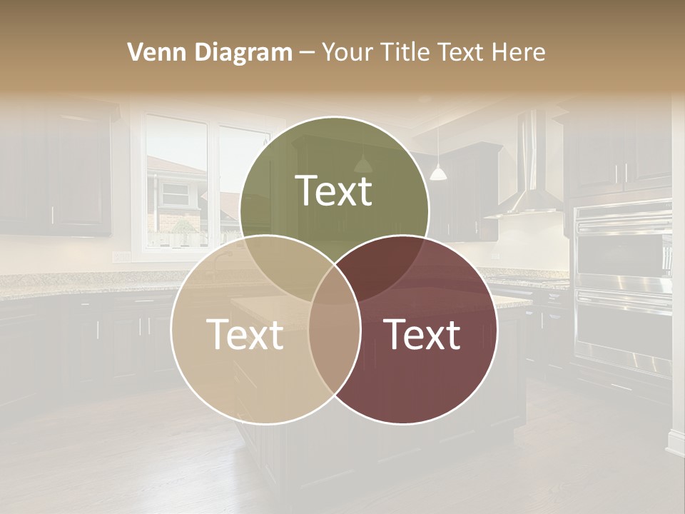 Estate Design Kitchen PowerPoint Template