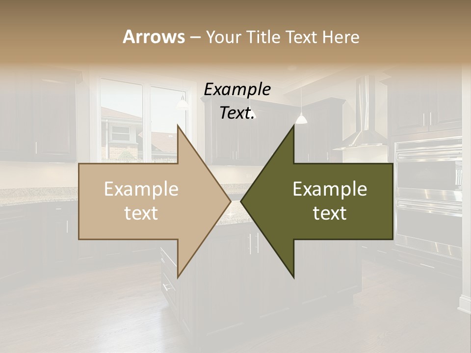 Estate Design Kitchen PowerPoint Template