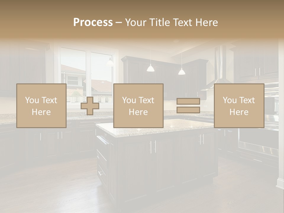 Estate Design Kitchen PowerPoint Template