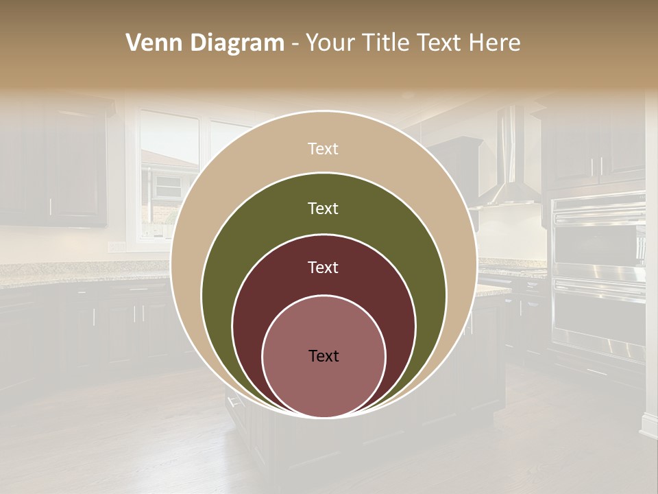 Estate Design Kitchen PowerPoint Template