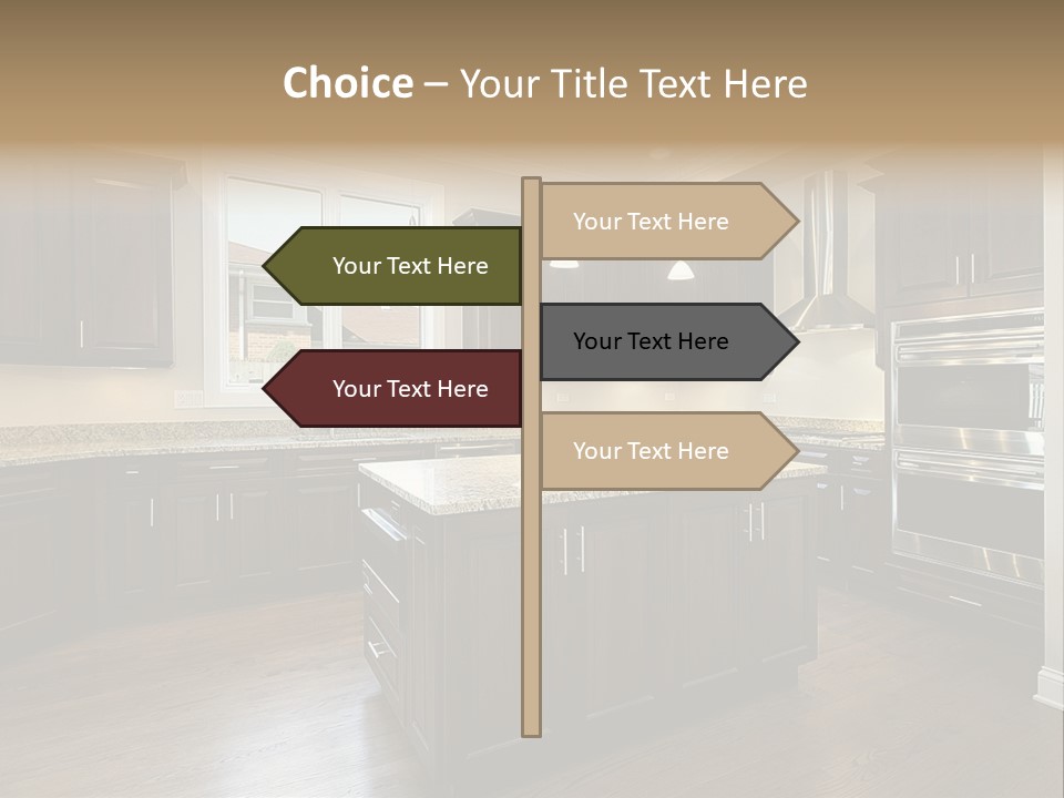 Estate Design Kitchen PowerPoint Template