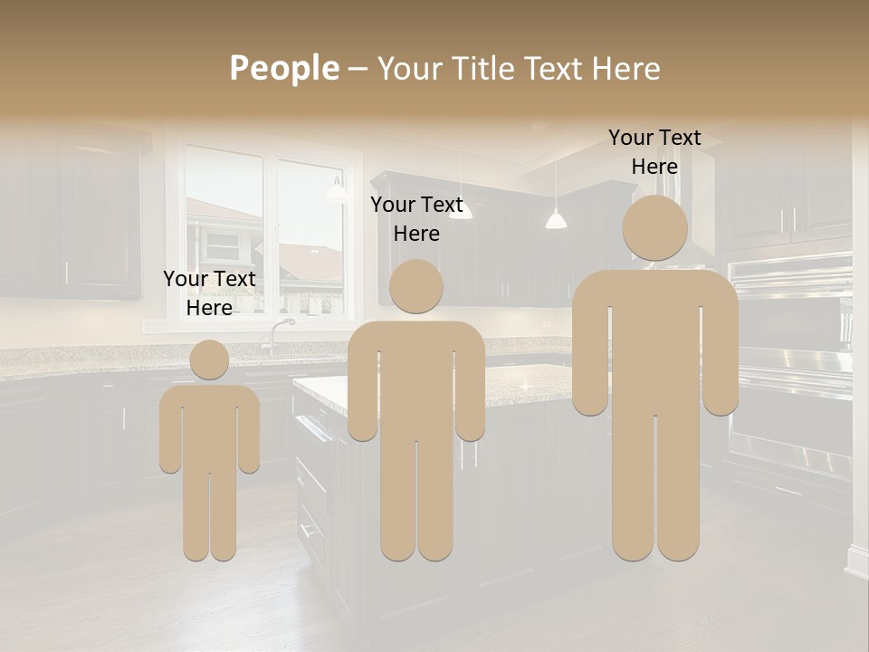 Estate Design Kitchen PowerPoint Template