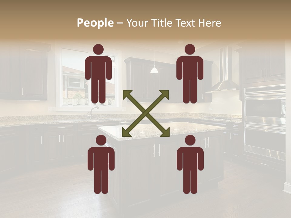 Estate Design Kitchen PowerPoint Template