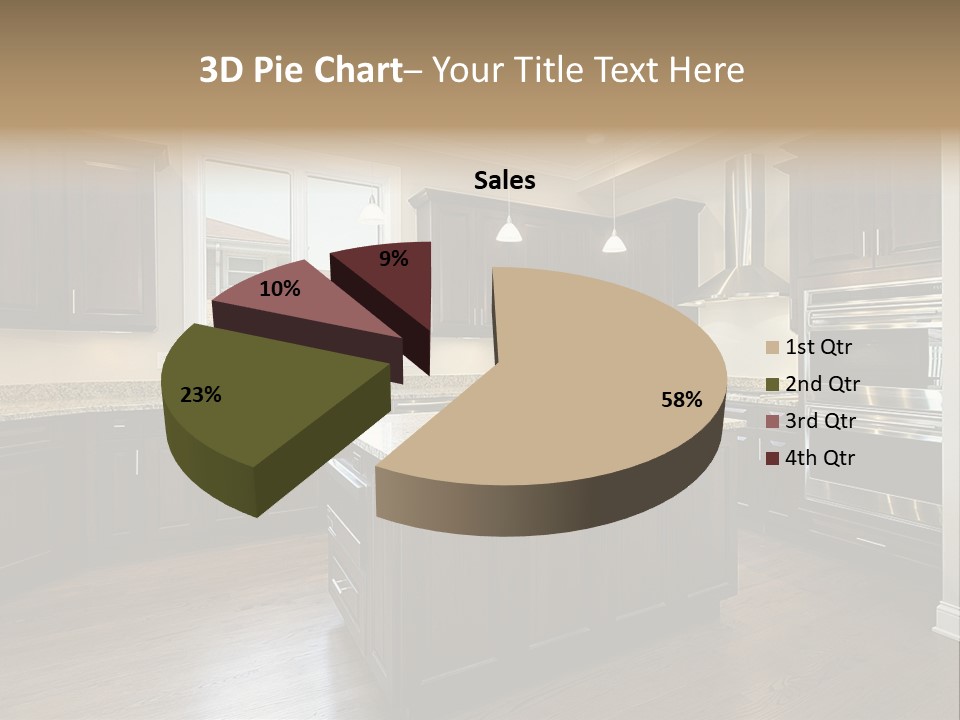 Estate Design Kitchen PowerPoint Template