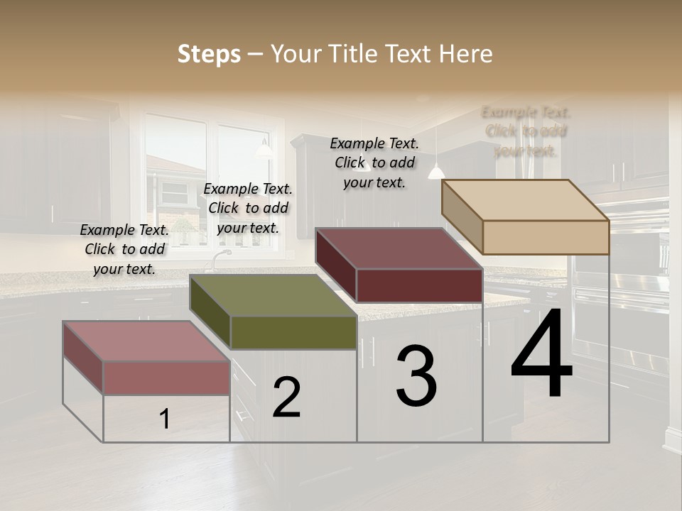 Estate Design Kitchen PowerPoint Template