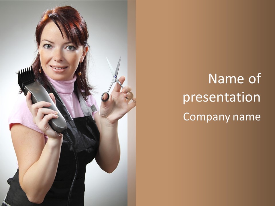 Person Paint Human PowerPoint Template