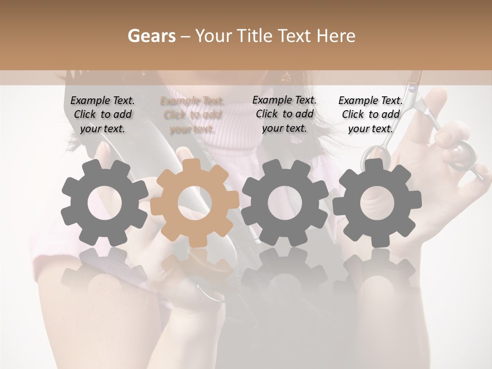 Person Paint Human PowerPoint Template