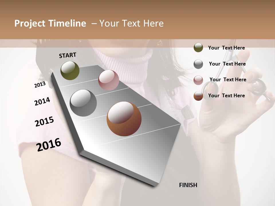 Person Paint Human PowerPoint Template