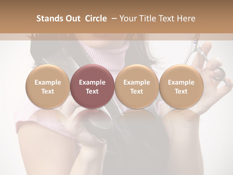 Person Paint Human PowerPoint Template