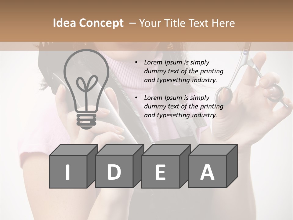 Person Paint Human PowerPoint Template