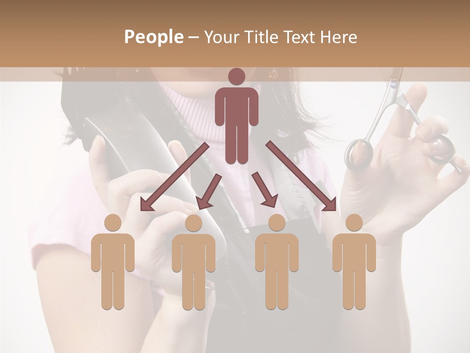 Person Paint Human PowerPoint Template