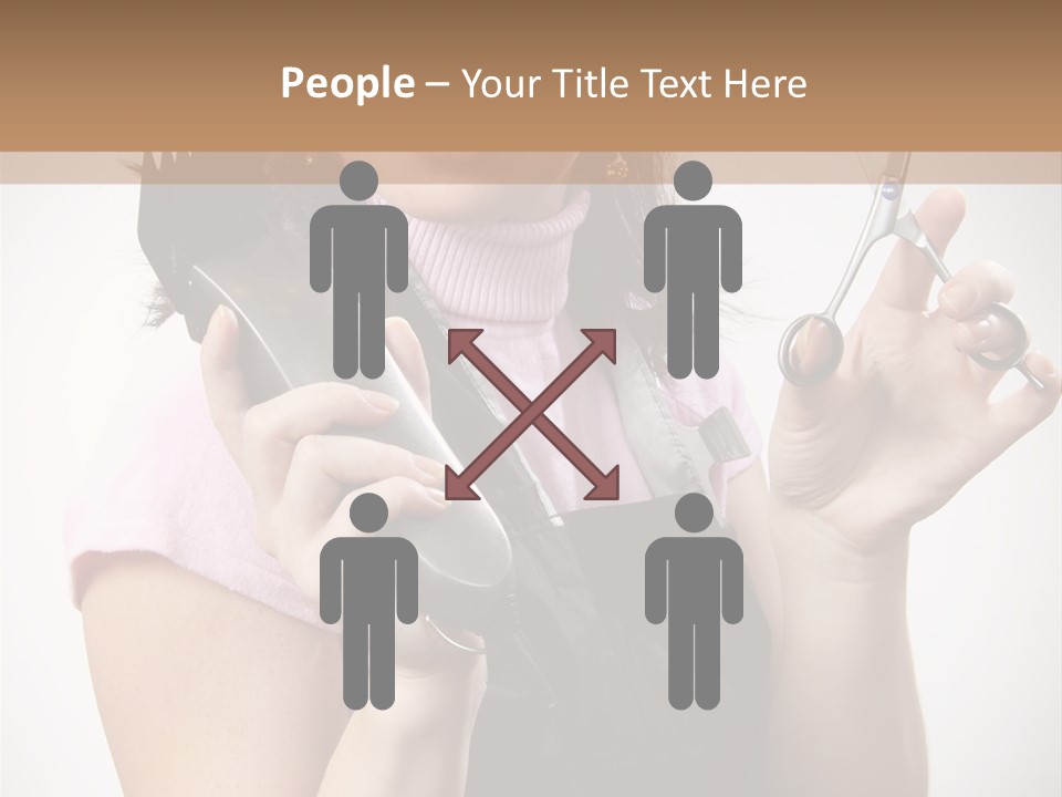 Person Paint Human PowerPoint Template