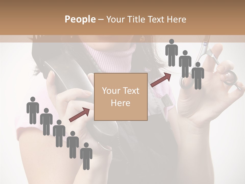 Person Paint Human PowerPoint Template